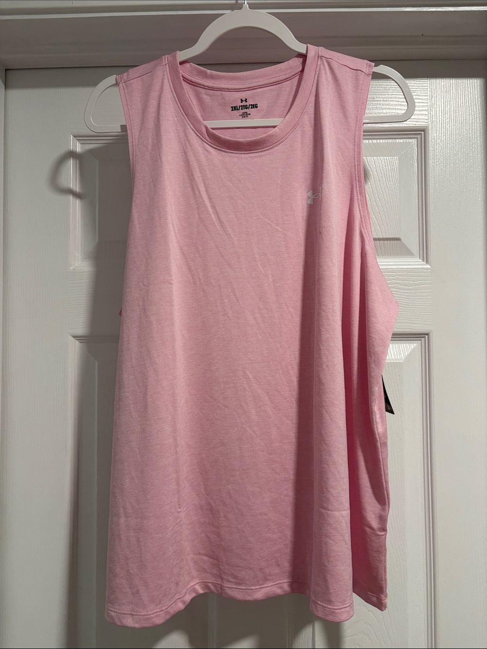 Under Armour Light Pink Women's Athletic Tank Top 2XL NWT